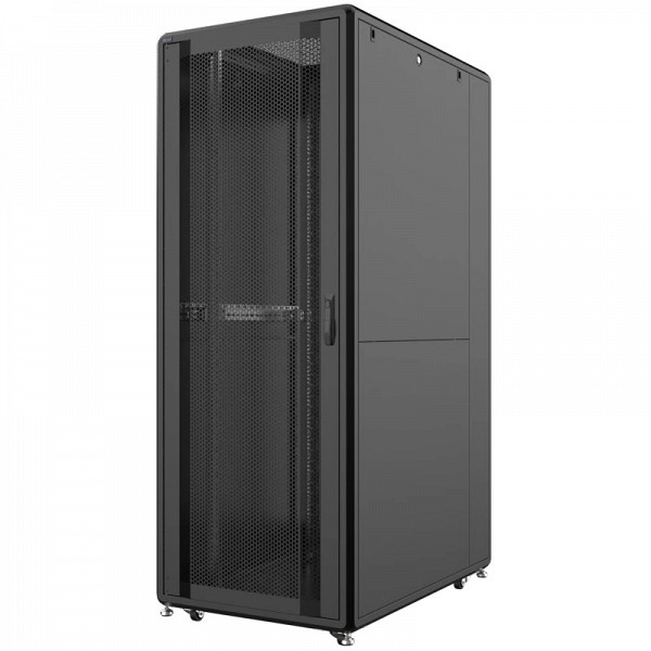 Επιδαπέδια καμπίνα 42U πλάτος 80cm, βάθος 120cm,1 FRONT 2 REAR Διάτρητες GTS42U812.01