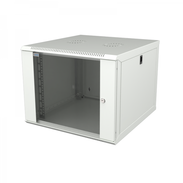 Mirsan Επίτοιχη COM ΒΟΧ wall 9U με βάθος 600mm LIGHT GREY -WTC09U60MN.02