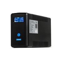 Tescom Leo Plus LCD 650VA UPS Line Interactive 650VA 390W 1 X 12V 7Ah UPS.0785