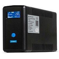 Tescom Leo Plus LCD 2000AP UPS with USB Port (UPS.0790) (TSLCD2K)