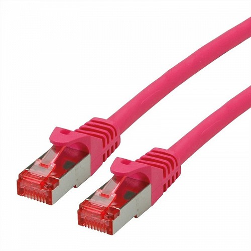 ROLINE SFTP 3m Cat6 pink Component level LSOH snagless 21.15.2693