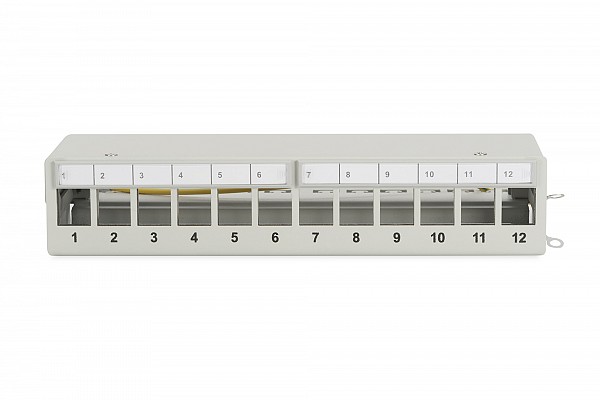 DIGITUS Desktop Modular Patch Panel shielded 12-port DN-93706
