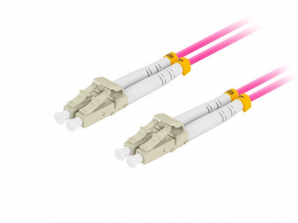 F/O LC-LC 15m 50/125 OM4 LSZH