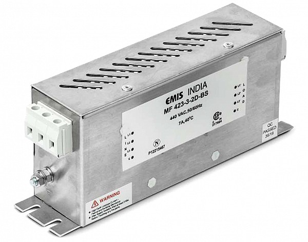 ΦΙΛΤΡΟ EMI 3Φ 75A 18.5-22KW MF423-3-2D-BS/75 EMIS