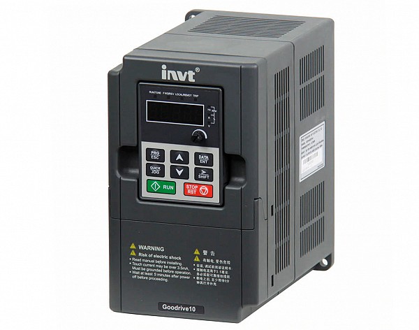 ΡΥΘΜΙΣΤΗΣ ΣΤΡΟΦΩΝ INVERTER 3Φ ΕΙΣΟΔΟΥ/ ΕΞΟΔΟΥ 400V 1.5KW GD10-1R5G-4-B INVT
