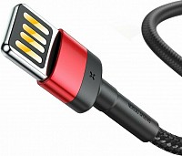 Baseus Braided USB to Lightning Cable Κόκκινο 1m (CALKLF-G91) (BASCALKLFG91)