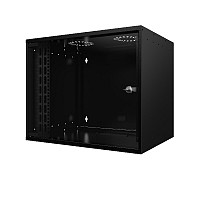 Mirsan Επίτοιχη καμπίνα 9U με βάθος 450 mm ΑΣΥΝΑΡΜΟΛΟΓΗΤΟ (ΜΑΥΡΟ) (ΟΠΕΣ Μ10) SOH09U45DE19.01
