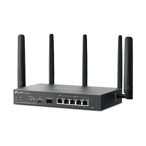 Tp-Link VPN 4G+ Router Omada AX3000 with 5*Gigabit port 1X 1GE SFP (Nano SIM) ER706W-4G