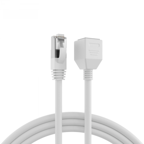 EFB S/FTP 1m CAT6a white extension cable LSOH K5546WS.1