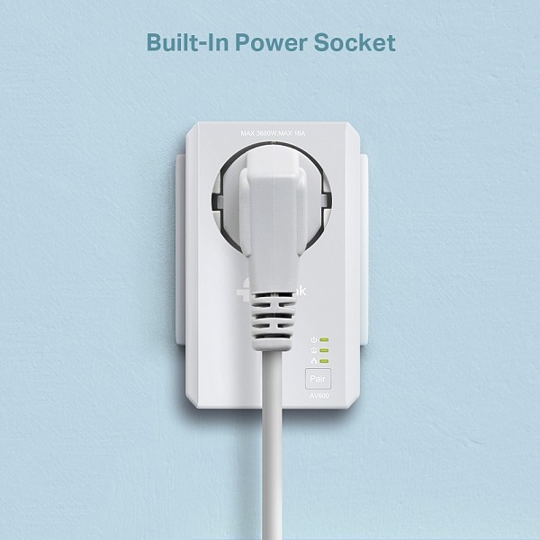 Tp-Link POWER LINE AV600 Powerline Wi-Fi Kit TL-WPA4226 KIT v5.2