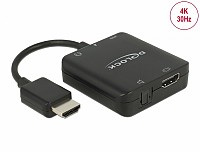 Delock HDMI Audio Extractor 4K 30 Hz compact 62784