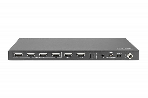 DIGITUS VIDEO MATRIX HDMI 4IN 2OUT 4K@60Hz DS-55509