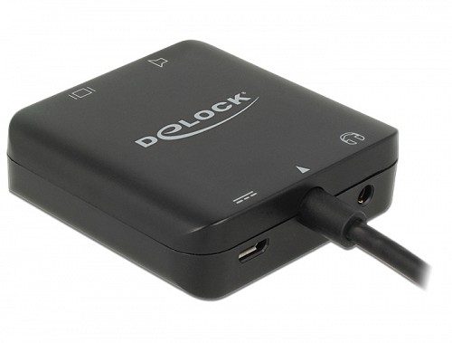 Delock HDMI Audio Extractor 4K 30 Hz compact 62784