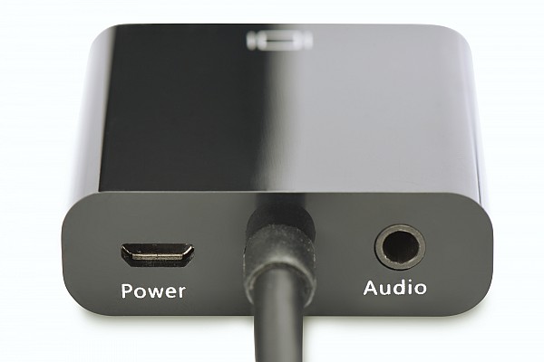 DIGITUS CONVERTER Micro-HDMI M TO VGA F + AUDIO (1920x1080) DA-70460