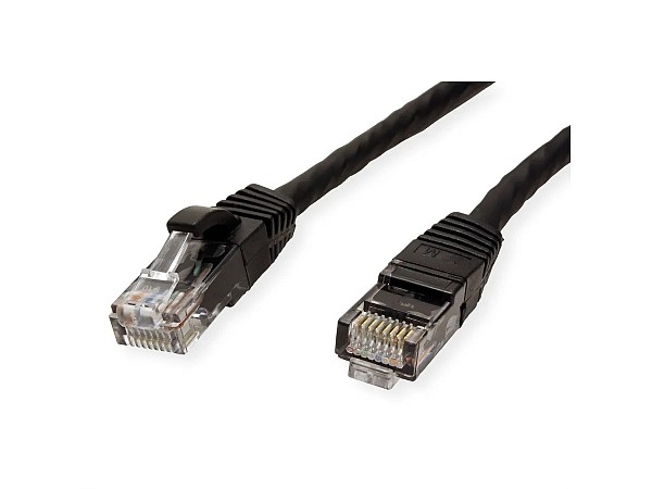 VALUE UTP 7m Cat6 Μαύρο LSOH snagless 21.99.1075