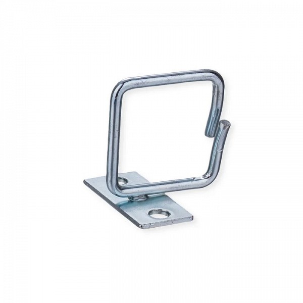 Roline 19 Οργανωτής Καλωδίων 40x40mm ΜΕΤΑΛΛΙΚΟ ΑΓΚΙΣΤΡΟ 26.30.0012