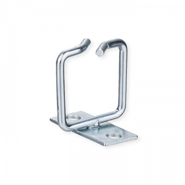 Roline 19 Κάθετος Οργανωτής Καλωδίων 40x40mm Μεταλλικό Άγκιστρο 26.30.0015