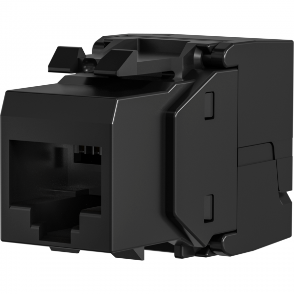 EFB KEYSTONE CAT6 UTP components certified black E-20081