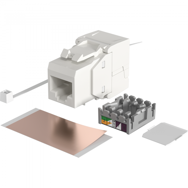 EFB KEYSTONE CAT6 UTP components certified white E-20080