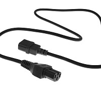 ACT Καλώδιο Τροφοδοσίας IEC320 C14/C15 2m AK5003