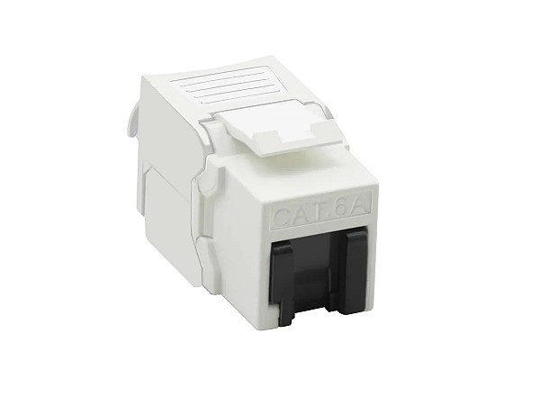 VALUE Cat.6A (Class EA) Keystone RJ-45 UTP tool-free silver white 26.99.0377