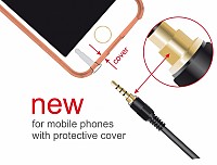 Delock Stereo Jack Extension Cable 3.5 mm 4 pin male to female 5 m black