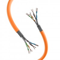 EFB SFTP 500m Cat7 Μονόκλωνη πορτοκαλί AWG23