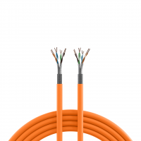 EFB SFTP 500m Cat7 Μονόκλωνη πορτοκαλί AWG23