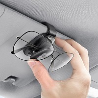 Baseus Platinum Vehicle eyewear clip Clamping type Black (ACYJN-B01) (BASACYJN-B01)