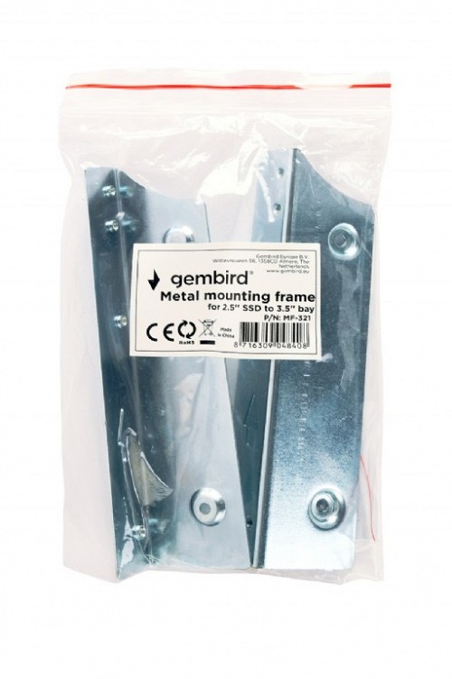 Gembird Metal Mounting Frame for 2.5' SSD to 3.5' Bay MF-321