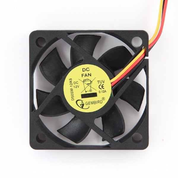 Gembird 50 mm sleeve bearing cooling fan 12V D50SM-12AS