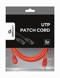 Cablexpert CAT5e UTP Patch Cord Red 3m PP12-3M/R