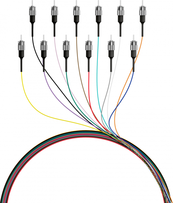 EFB PIGTAIL ST 50/125 (12τεμ) LSZH