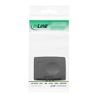 InLine® HDMI Adapter HDMI A female to female with gold plated