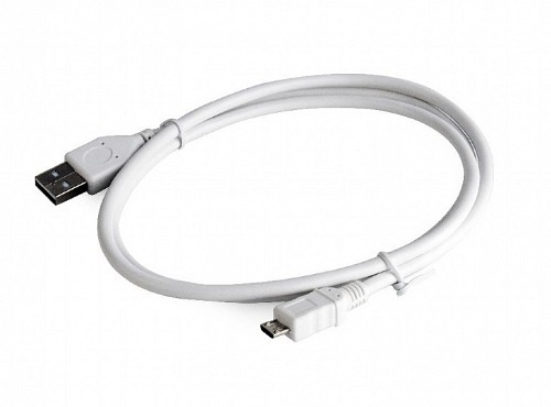 Cablexpert Micro-USB cable 0.5m White CCP-mUSB2-AMBM-W-0.5M