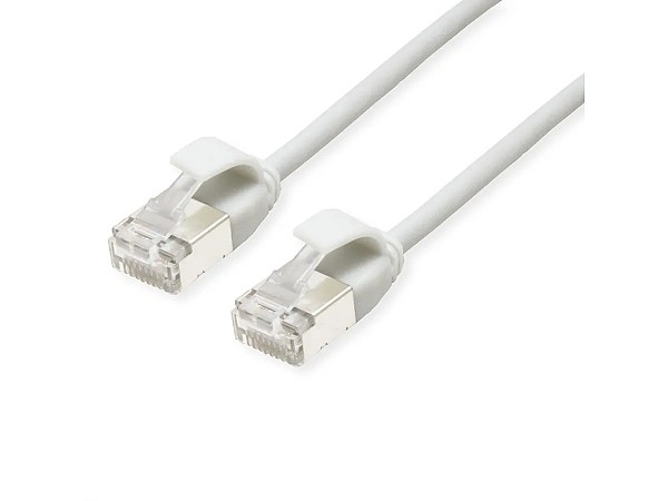 ROLINE U/FTP DataCenter Patch Cord Cat.6A (Class EA) LSOH slim white 5m