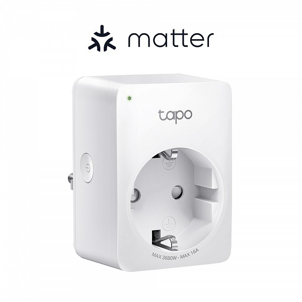 Tp-Link Mini Smart Wi-Fi Socket Energy Monitoring Matter Certified TAPO P110M