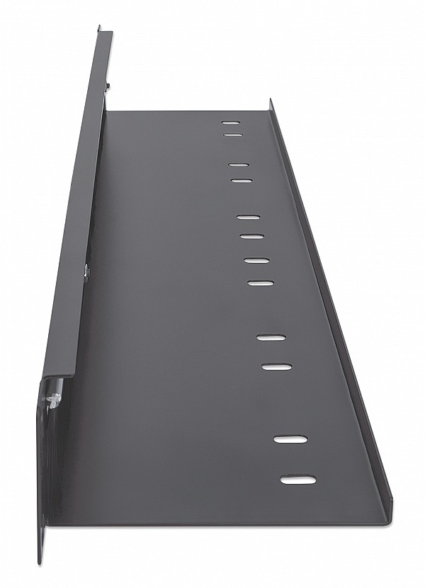 Intellinet PANEL 19 1U BRUSH με στήριγμα καλωδίων Μαυρο (2ΤΜΧ)