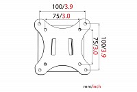 Digitus ΒΑΣΗ ΤΟΙΧΟΥ ΟΘΟΝΗΣ 18kg max load up to 81 cm (32)