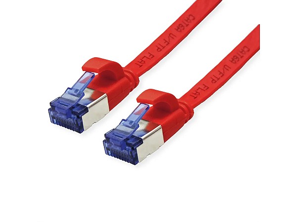 Value FTP 1.5m Cat6a Κόκκινο extra-flat