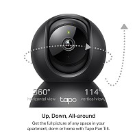 Tp-Link Pan/Tilt Home Security Wi-Fi Camera Tapo C211 v3