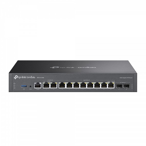 Tp-Link VPN Router Omada with 2x Gigabit SFP 8x Gigabit RJ45,2*2.5G RJ45 1xUSB 3.0