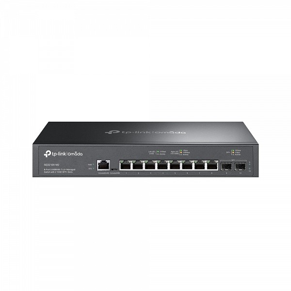 Tp-Link SWITCH 8-Port 2.5GBASE-T and 2-Port 10GE SFP+ L2+ Manage 13-inch Rack-mountable