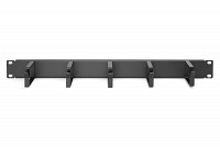 DIGITUS Cable Management Panel with Cable Rings for 483 mm (19) Cabinets 1U DN-97602