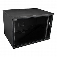 S-Link Επίτοιχη καμπίνα soho NG 7U με βάθος 400 mm Flat Pack RAL9005