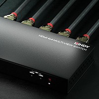Lindy 4 Port HDMI Multi-View Switch