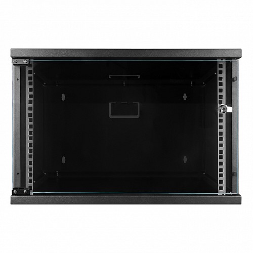 S-Link Επίτοιχη καμπίνα soho NG 7U με βάθος 400 mm ''Flat Pack'' RAL9005