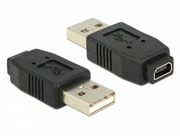 Delock ADAPTER USB Type-C Female to USB 2.0 Type-A Male Nano