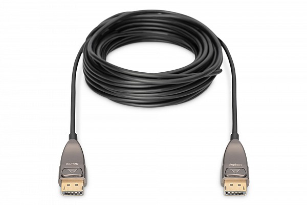 Digitus καλώδιο Display Port 10m v1.4 Hybrid Fiber Optic 8K/60Hz ( AOC )