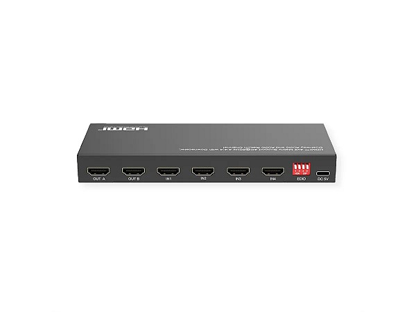 VALUE HDMI Matrix, 4x2, 4K60Hz, with Remote Control